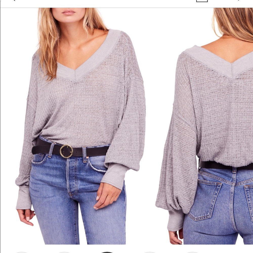 NWT! Free People We the Free South Side top in XS